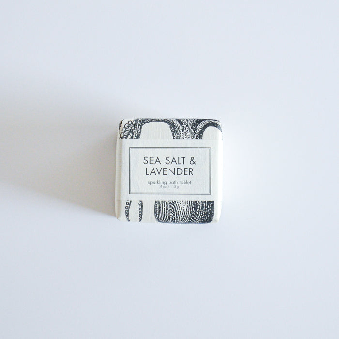 Sea Salt & Lavender Sparkling Bath Tablet