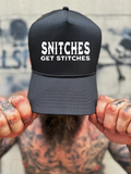 SNITCHES CURVED BILL BLACK HAT