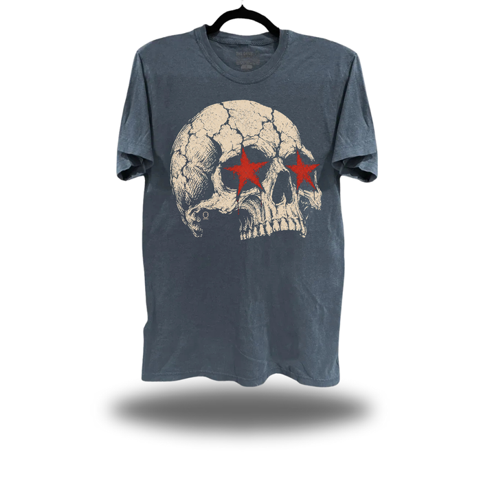 STAR SKULL CLASSIC TEE *BLUE JEAN*