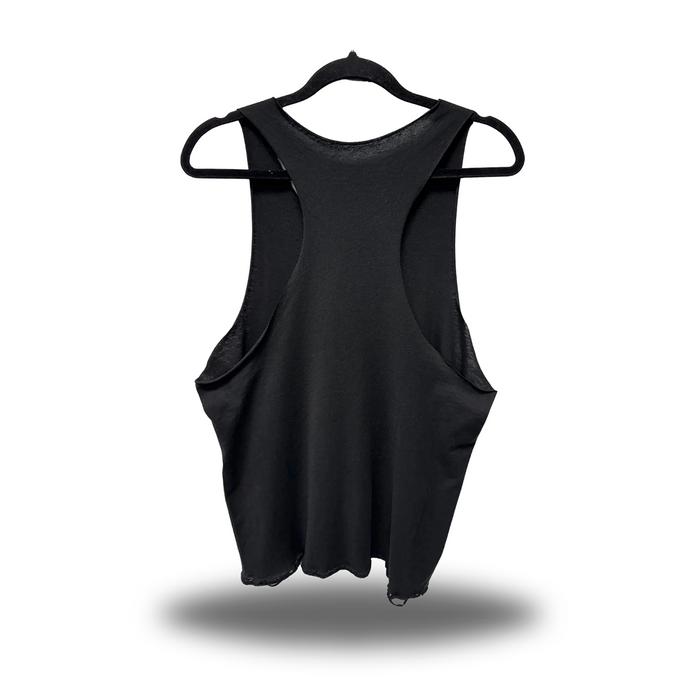 STAR SKULL SCOOP NECK STRINGER TANK TOP