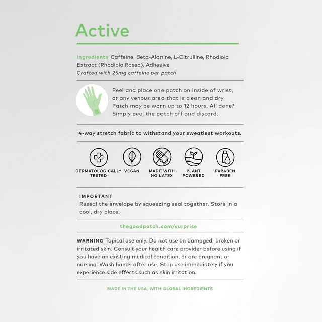 The Good Patch- Active