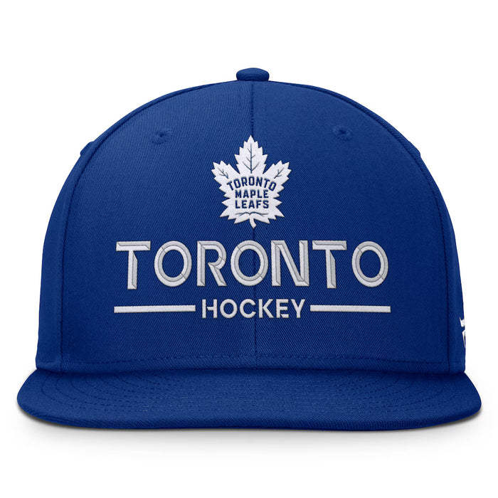 Toronto Maple Leafs Fanatics Authentic Pro Rink Adjustable Snap Back Hat