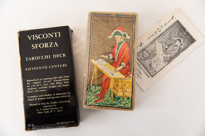 VINTAGE VISCONTI SFORZA | TAROCCHI TAROT DECK