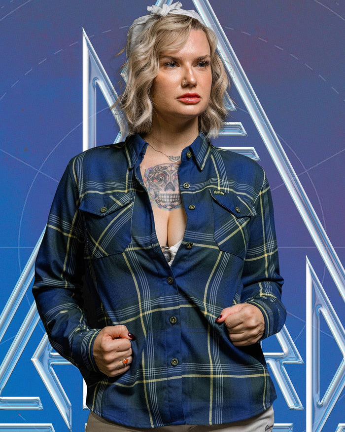 Women's Def Leppard 'On Through the Night' Flannel - Dixxon Flannel Co.