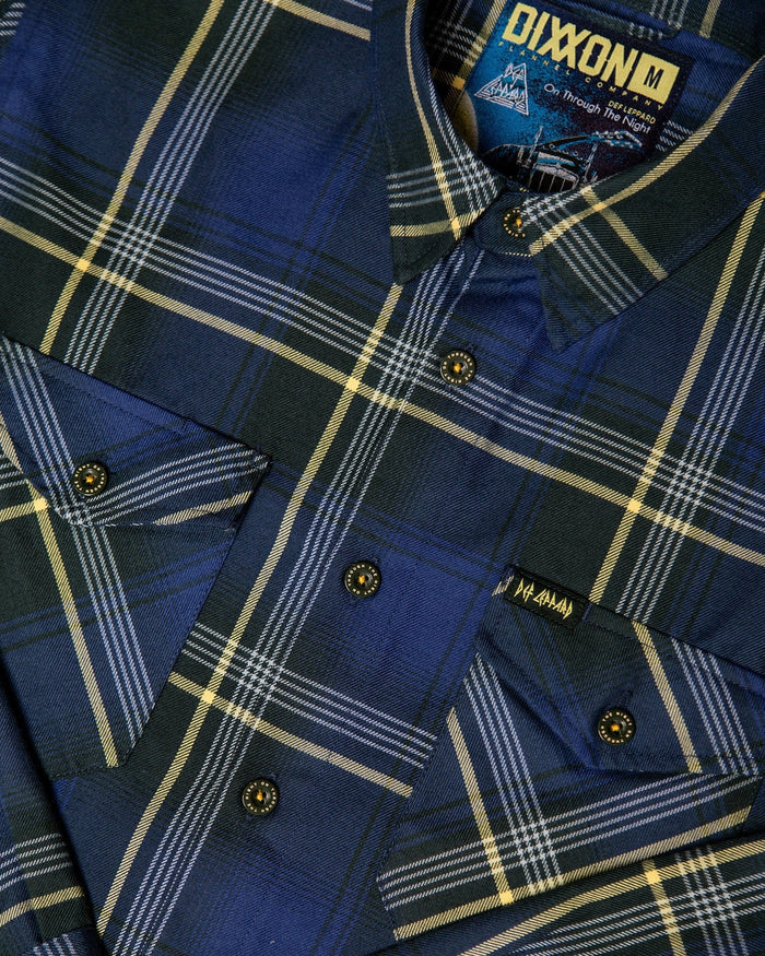 Women's Def Leppard 'On Through the Night' Flannel - Dixxon Flannel Co.
