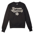 Women's Toronto Raptors 47' Brand Swank Fleece Long Sleeve Sweater - Black/Gold