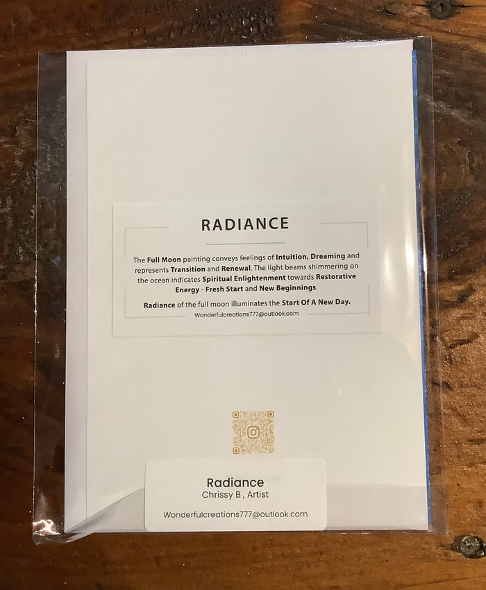 Wonderful Creations “Radiance” Card