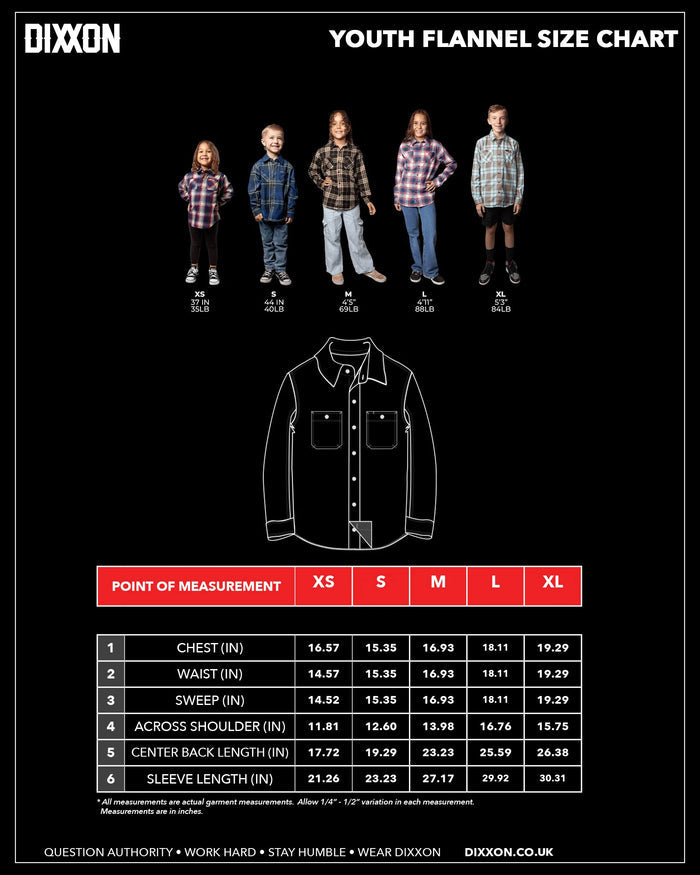 Youth The Roughrider Flannel
